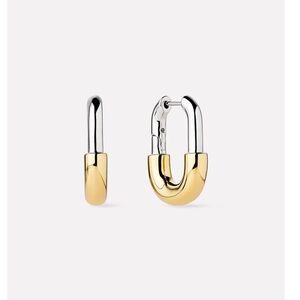 Ana Luisa Brynley Hoops Two Tone